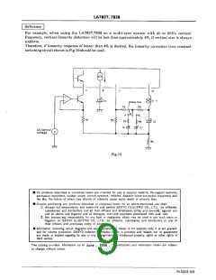 浏览型号LA7838的Datasheet PDF文件第9页