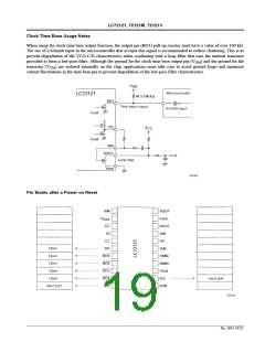 浏览型号LC72121的Datasheet PDF文件第19页