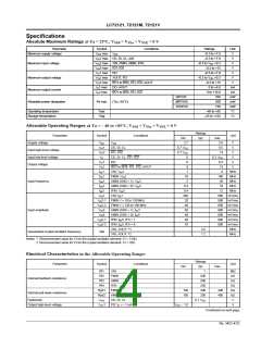 浏览型号LC72121的Datasheet PDF文件第4页