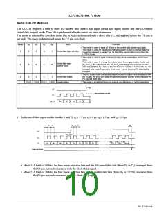 浏览型号LC7218的Datasheet PDF文件第10页
