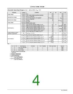 浏览型号LC7218的Datasheet PDF文件第4页