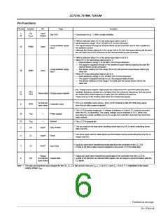 浏览型号LC7218的Datasheet PDF文件第6页