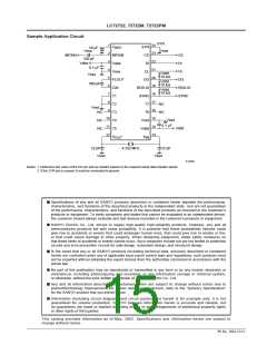 浏览型号LC72722的Datasheet PDF文件第15页
