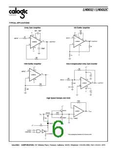 浏览型号LH0032的Datasheet PDF文件第6页
