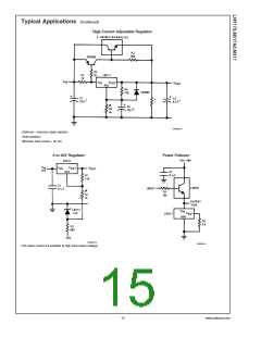 浏览型号LM117的Datasheet PDF文件第15页