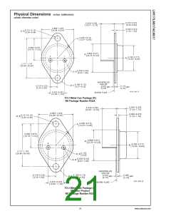 浏览型号LM117的Datasheet PDF文件第21页