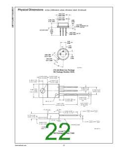 浏览型号LM117的Datasheet PDF文件第22页