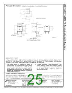 浏览型号LM117的Datasheet PDF文件第25页