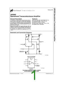 浏览型号LM3080的Datasheet PDF文件第1页