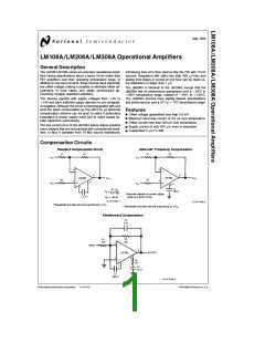 浏览型号LM308的Datasheet PDF文件第1页