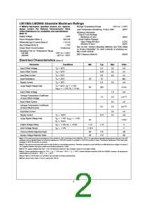 浏览型号LM308的Datasheet PDF文件第2页