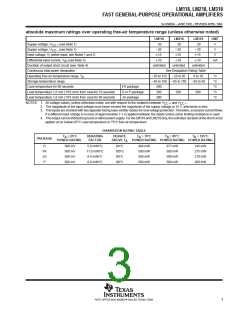 浏览型号LM318的Datasheet PDF文件第3页