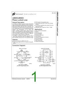 浏览型号LM565的Datasheet PDF文件第1页