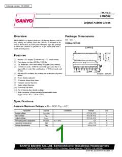 浏览型号LM8562的Datasheet PDF文件第1页