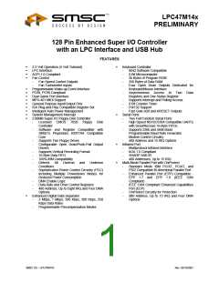 浏览型号LPC47M14B-NC的Datasheet PDF文件第1页