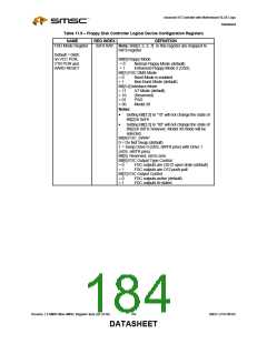 浏览型号LPC47M182-NR的Datasheet PDF文件第184页