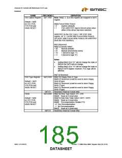 浏览型号LPC47M182-NR的Datasheet PDF文件第185页