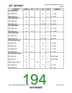 浏览型号LPC47M182-NR的Datasheet PDF文件第194页