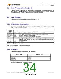 浏览型号LPC47M182-NR的Datasheet PDF文件第34页