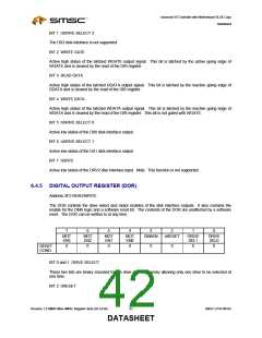 浏览型号LPC47M182-NR的Datasheet PDF文件第42页