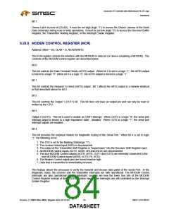 浏览型号LPC47M182-NR的Datasheet PDF文件第84页