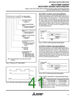 浏览型号M37270EFSP的Datasheet PDF文件第41页