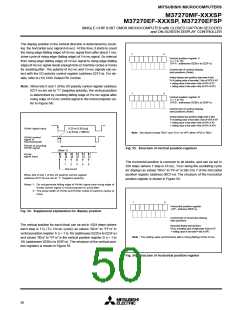 浏览型号M37270EFSP的Datasheet PDF文件第50页