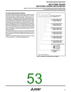 浏览型号M37270EFSP的Datasheet PDF文件第53页
