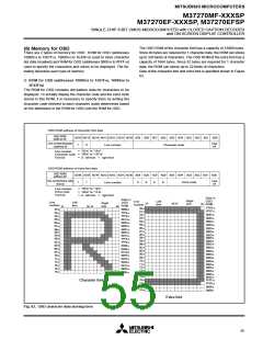 浏览型号M37270EFSP的Datasheet PDF文件第55页