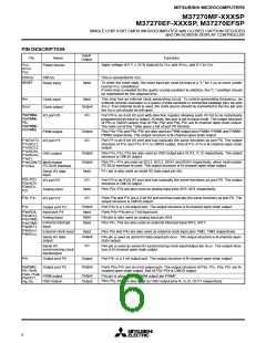 浏览型号M37270EFSP的Datasheet PDF文件第6页