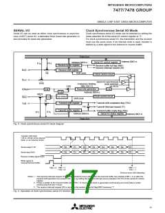 浏览型号M37478M4-458FP的Datasheet PDF文件第17页