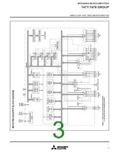 浏览型号M37478M4-458FP的Datasheet PDF文件第3页