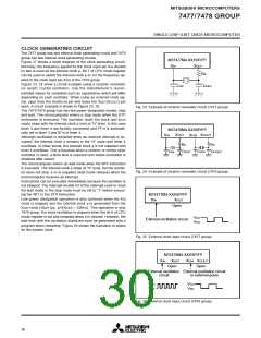 浏览型号M37478M4-458FP的Datasheet PDF文件第30页