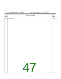 浏览型号M37478M4-458FP的Datasheet PDF文件第47页