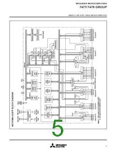 浏览型号M37478M4-458FP的Datasheet PDF文件第5页