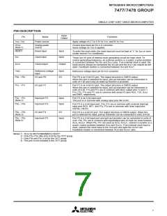 浏览型号M37478M4-458FP的Datasheet PDF文件第7页
