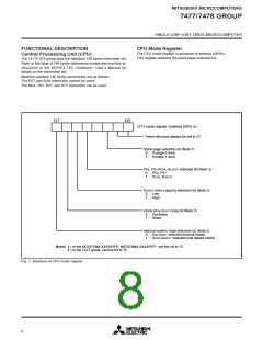 浏览型号M37478M4-458FP的Datasheet PDF文件第8页