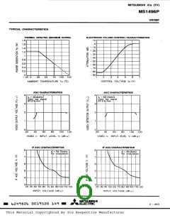 浏览型号M51496P的Datasheet PDF文件第6页