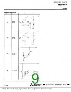 浏览型号M51496P的Datasheet PDF文件第9页