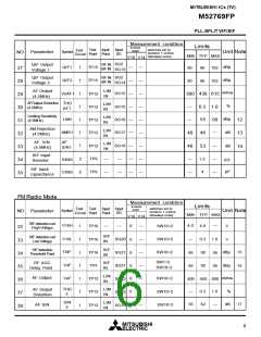 浏览型号M52769FP的Datasheet PDF文件第6页
