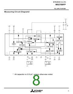 浏览型号M52769FP的Datasheet PDF文件第8页