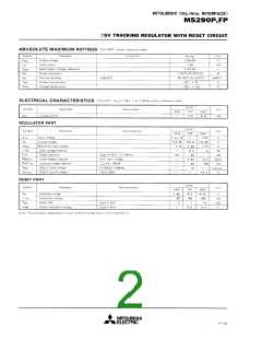 浏览型号M5290P的Datasheet PDF文件第2页