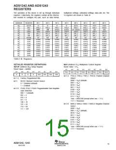 浏览型号ADS1241-EVM的Datasheet PDF文件第15页