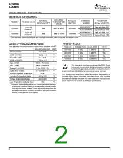 浏览型号ADS1605的Datasheet PDF文件第2页