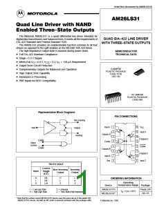 浏览型号AM26LS31的Datasheet PDF文件第1页