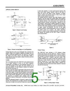 浏览型号AMS1505CMV-25的Datasheet PDF文件第5页