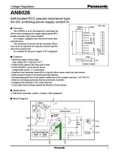 浏览型号AN8026的Datasheet PDF文件第1页