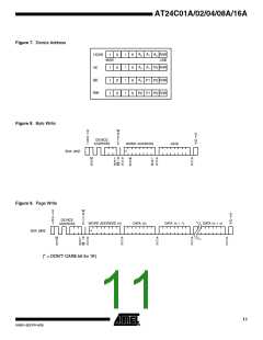 浏览型号AT24C01A-10SI的Datasheet PDF文件第11页