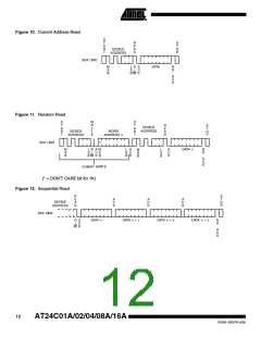 浏览型号AT24C01A-10SI的Datasheet PDF文件第12页