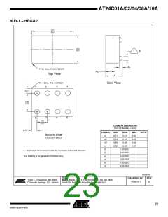 浏览型号AT24C01A-10SI的Datasheet PDF文件第23页